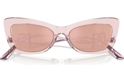 Okulary przeciwsłoneczne Dolce & Gabbana DG4467B 31486X Kocie oczy Różowe