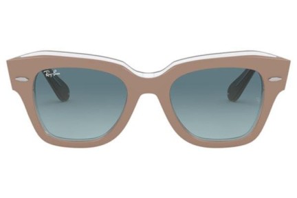 Okulary przeciwsłoneczne Ray-Ban State Street RB2186 12973M Kwadratowe Beżowe