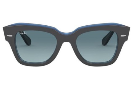 Okulary przeciwsłoneczne Ray-Ban State Street RB2186 12983M Kwadratowe Szare