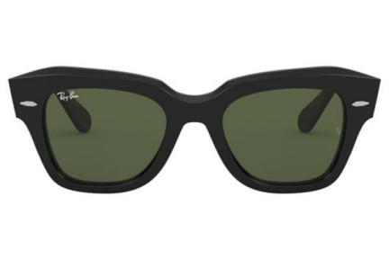 Aurinkolasit Ray-Ban State Street RB2186 901/31 Kulmikkaat Musta