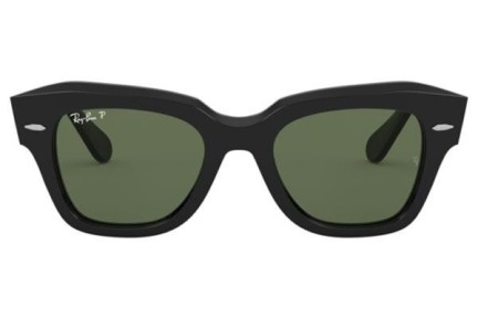 Aurinkolasit Ray-Ban State Street RB2186 901/58 Polarized Kulmikkaat Musta