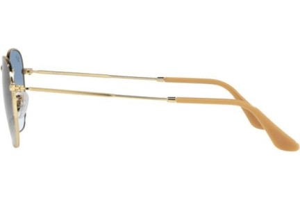 Okulary przeciwsłoneczne Ray-Ban Hexagonal RB3548 001/3F Pilotki (Aviator) Złote