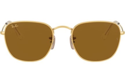 Okulary przeciwsłoneczne Ray-Ban Frank RB3857 919633 Kwadratowe Złote