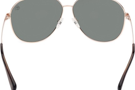 Okulary przeciwsłoneczne Timberland TB00029 32R Polarized Pilotki (Aviator) Złote