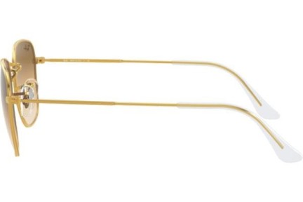 Okulary przeciwsłoneczne Ray-Ban Frank RB3857 919651 Kwadratowe Złote