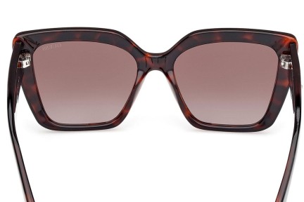 Okulary przeciwsłoneczne Guess GU00162 52F Kocie oczy Havana