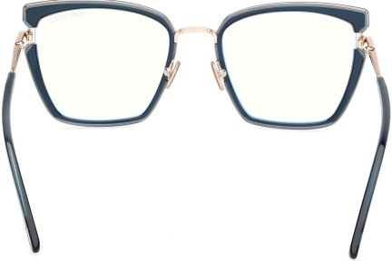 Okulary korekcyjne Tom Ford FT5984-B 092 Kocie oczy Niebieskie