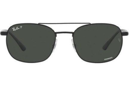 Okulary przeciwsłoneczne Ray-Ban Chromance Collection RB3670CH 002/K8 Polarized Kwadratowe Czarne