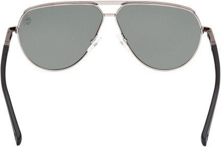 Слънчеви очила Timberland TB00028 08R Polarized Пилотни Сребърна