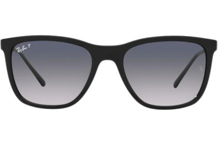 Napszemüvegek Ray-Ban RB4344 601/78 Polarized Szogletes Fekete