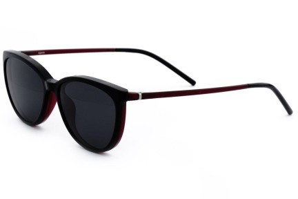 Briller OiO by eyerim Elara Red blue-light [non-prescription] Polarized Oval Rød