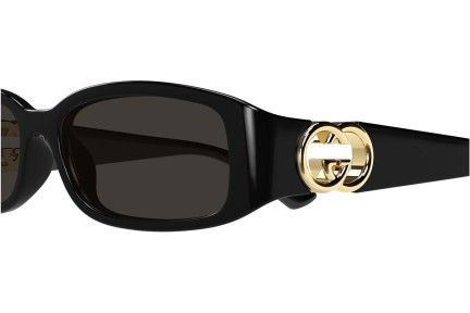 Слънчеви очила Gucci GG1661S 001 Правоъгълни Черна