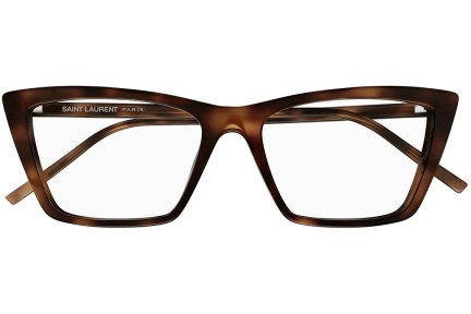 szemüvegeinket Saint Laurent SL737MICATHINOPT 003 Cat Eye Havana