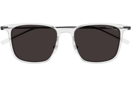 Okulary przeciwsłoneczne Mont Blanc MB0354S 003 Kwadratowe Przezroczyste