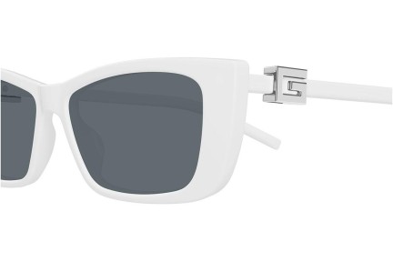 Okulary przeciwsłoneczne Gucci GG1681S 006 Kocie oczy Białe