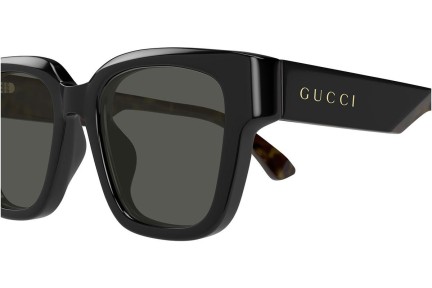 Okulary przeciwsłoneczne Gucci GG1670SK 001 Kwadratowe Czarne