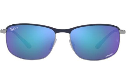 Слънчеви очила Ray-Ban Chromance Collection RB3671CH 92044L Polarized Правоъгълни Синя