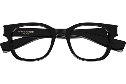 szemüvegeinket Saint Laurent SL722 005 Szogletes Fekete