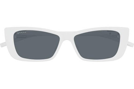 Okulary przeciwsłoneczne Gucci GG1681S 006 Kocie oczy Białe