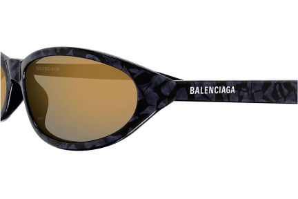 Слънчеви очила Balenciaga BB0007S 010 Овални Черна