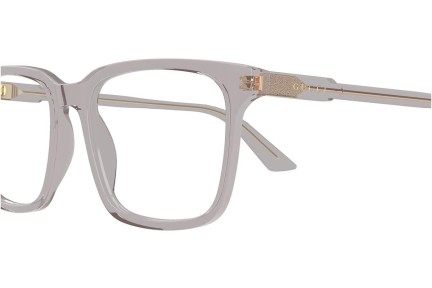 Okulary korekcyjne Gucci GG1120O 007 Kwadratowe Szare