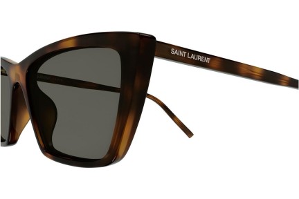 Napszemüvegek Saint Laurent SL737MICATHIN 003 Cat Eye Havana