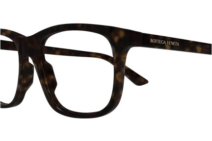 Okulary korekcyjne Bottega Veneta BV1316O 002 Kwadratowe Havana