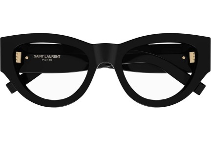 Очила Saint Laurent SLM94OPT 001 Око на котка Черна