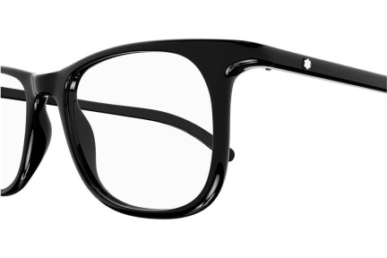 Okulary korekcyjne Mont Blanc MB0351O 001 Kwadratowe Czarne