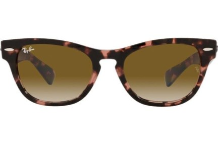 Okulary przeciwsłoneczne Ray-Ban Laramie RB2201 133451 Kwadratowe Havana