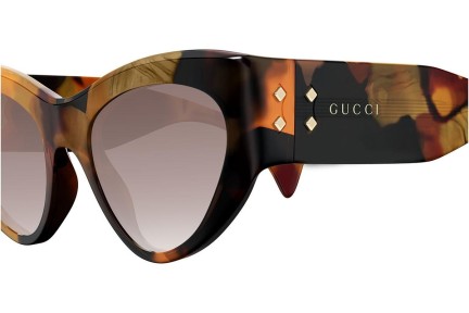 Слънчеви очила Gucci GG1704S 002 Око на котка Хавана