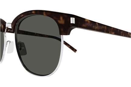 Okulary przeciwsłoneczne Saint Laurent SL108 015 Browline Havana