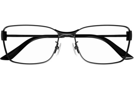 Okulary korekcyjne Balenciaga BB0375OA 001 Kwadratowe Czarne