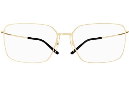 Okulary korekcyjne Balenciaga BB0351O 002 Prostokątne Złote