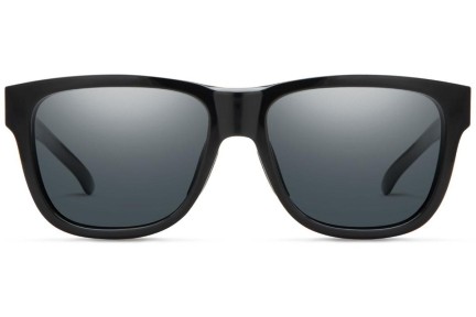 Okulary przeciwsłoneczne Smith Lowdown Slim 2 807/M9 Polarized Kwadratowe Czarne