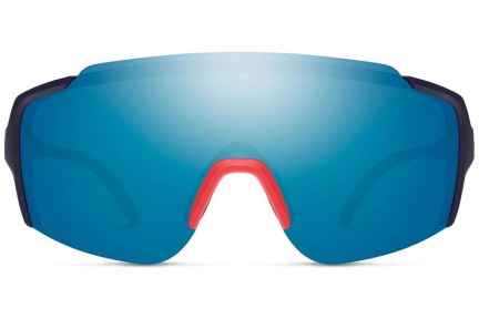 Zonnebril Smith Flywheel 8RU/ZI Panorama | Shield Blauw