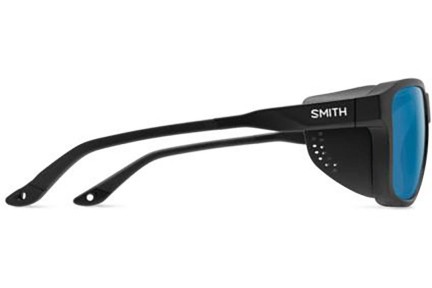Okulary przeciwsłoneczne Smith EMBARK 01T/QG Polarized Kwadratowe Czarne