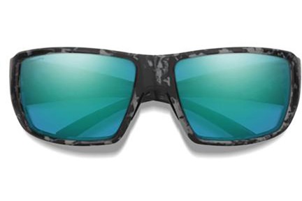 Okulary przeciwsłoneczne Smith GUIDECHOICE/N UHX/QG Polarized Prostokątne Szare