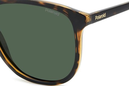 Okulary przeciwsłoneczne Polaroid PLD4178/S 086/UC Polarized Prostokątne Havana