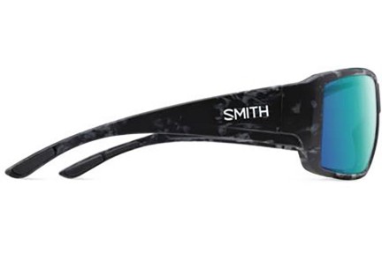 Okulary przeciwsłoneczne Smith GUIDECHOICE/N UHX/QG Polarized Prostokątne Szare