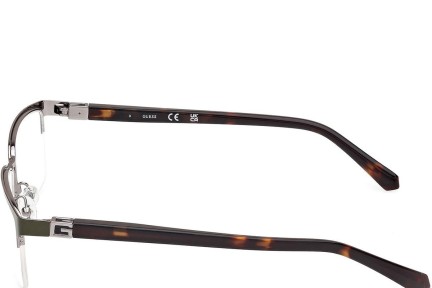 Okulary korekcyjne Guess GU50191 097 Prostokątne Zielone