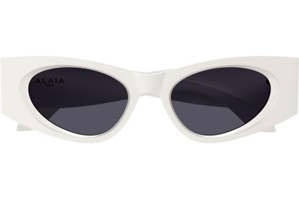 Solbriller Alaia AA0075S 002 Cat Eye Hvid