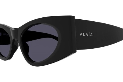 Solbriller Alaia AA0075S 001 Cat Eye Sort