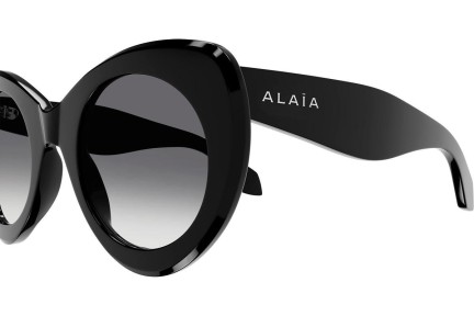 Solbriller Alaia AA0064S 002 Cat Eye Sort