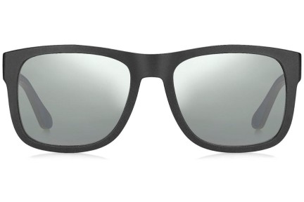 Okulary przeciwsłoneczne Tommy Hilfiger TH1556/S D51/T4 Prostokątne Czarne