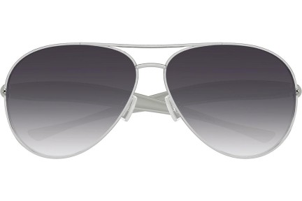 Okulary przeciwsłoneczne Bottega Veneta BV1305S 008 Pilotki (Aviator) Srebrne