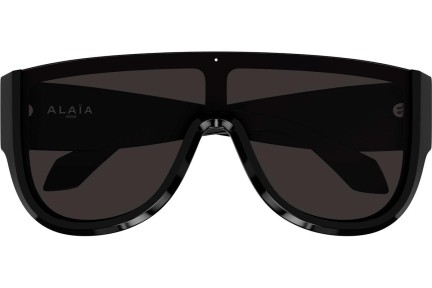 Okulary przeciwsłoneczne Alaia AA0087S 001 Pojedyncze | Shield Czarne