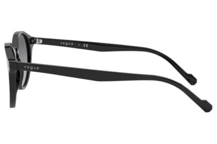 Okulary przeciwsłoneczne Vogue VO5327S W44/11 Okrągłe Czarne