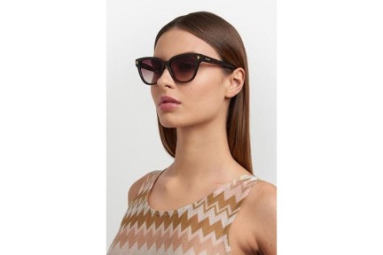 Ochelari de soare Missoni MIS0237/S 086/HA Cat Eye Havana