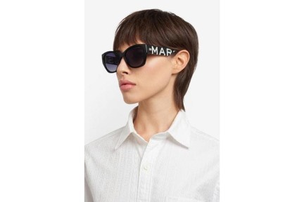 Okulary przeciwsłoneczne Marc Jacobs MARC807/S 807/9O Kocie oczy Czarne